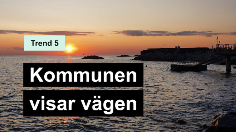 Kommunerna visar vägen